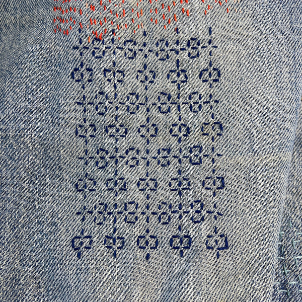 Washable Mending Transfer Patterns Set #8 Craft Brown Visible Mending Templates