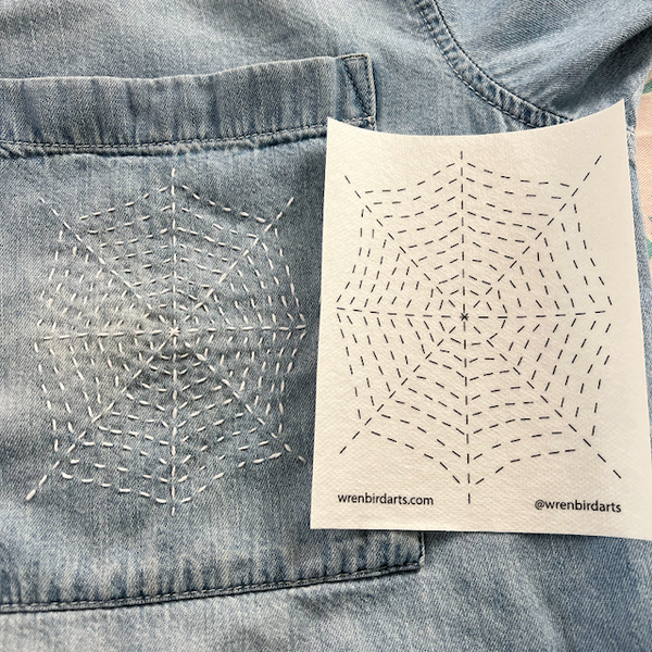 Washable Mending Transfers Set #9 HalloweenTransfer Patterns