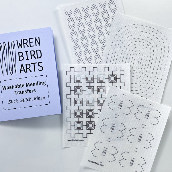Flower Power Mending Pattern Pack