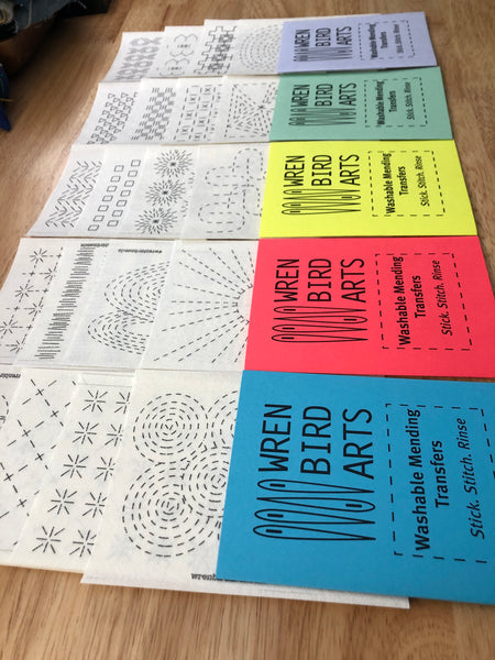 BIG Pack 5 Sets of Mending Patterns