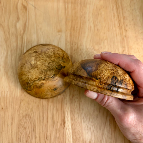 Wooden Darning Cap Disk