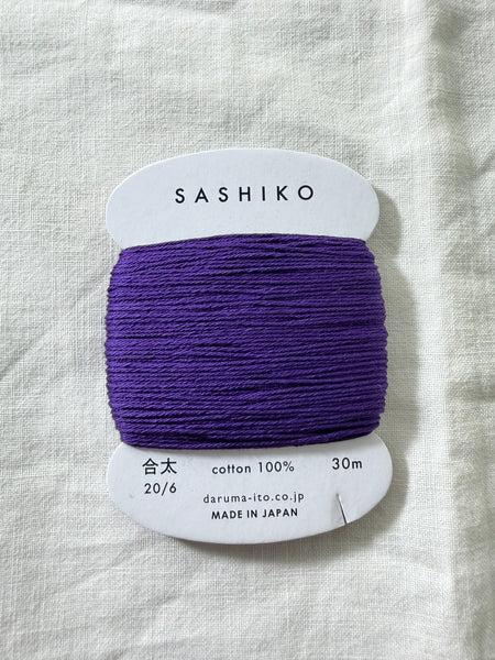Sashiko Thread 20/6 (Thick) Assorted