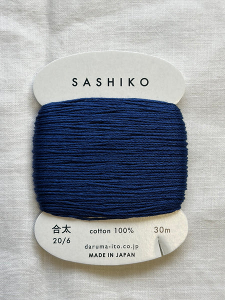 Sashiko Thread 20/6 (Thick) Assorted