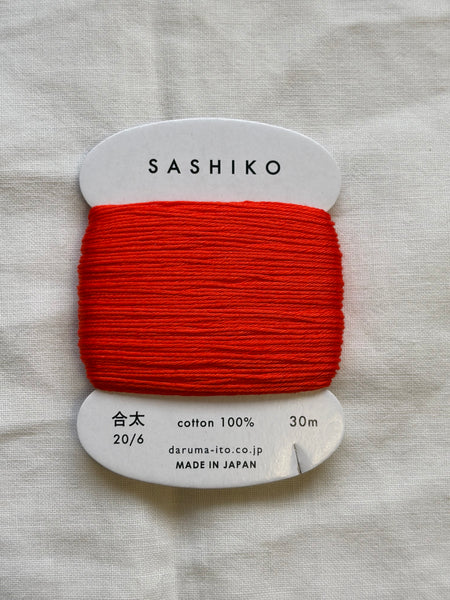 Sashiko Thread 20/6 (Thick) Assorted