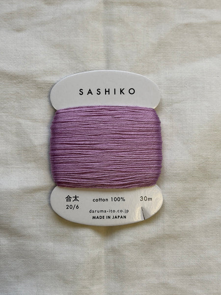 Sashiko Thread 20/6 (Thick) Assorted