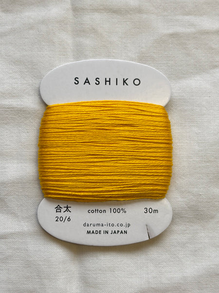 Sashiko Thread 20/6 (Thick) Assorted